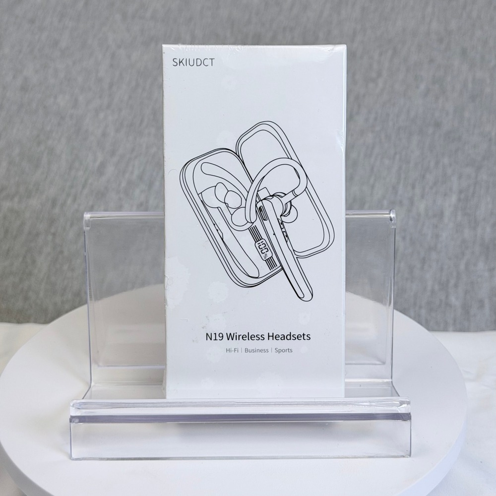 SKIUDCT N19 Wireless Headsets Bluetooth V5.0 Earbuds LED Display Black K296